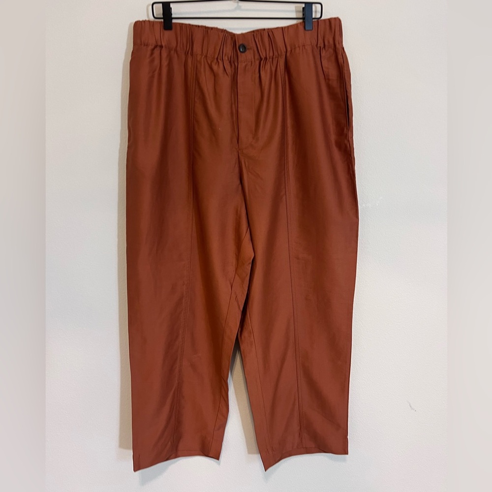 Madewell Tapered Huston Pull-On Crop Pants NWT